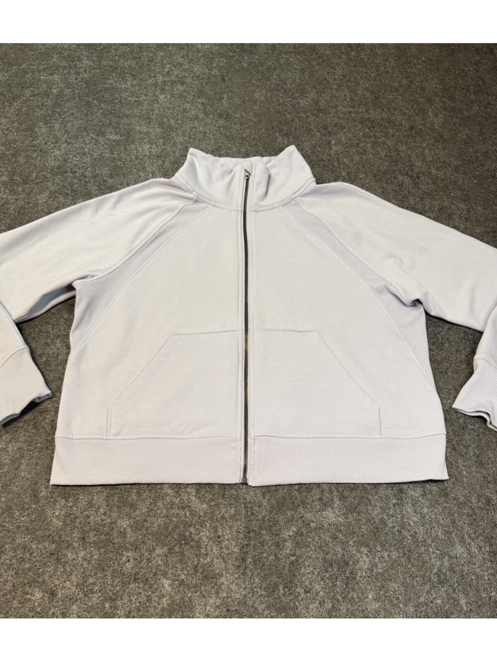 Avia Full Zip Fleece Jacket Womens XL 16-18 Light Blue Long Sleeve